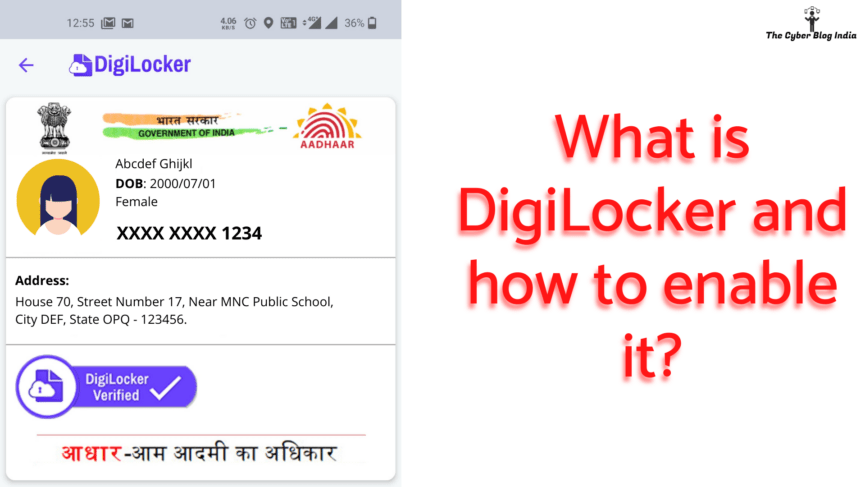 What is DigiLocker and how to enable it?