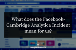 Facebook Cambridge Analytica Incident