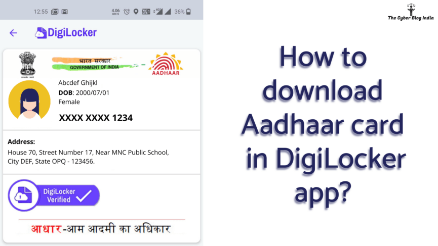 How to download Aadhaar card in DigiLocker app?