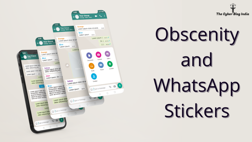 Obscenity and WhatsApp Stickers