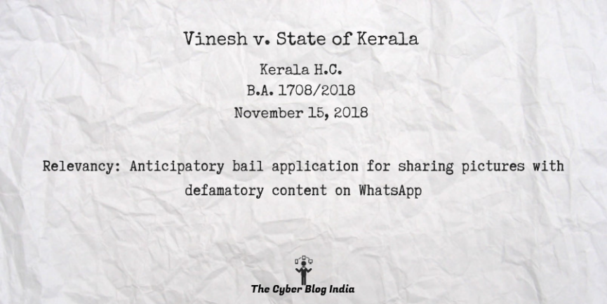 Vinesh v. State of Kerala