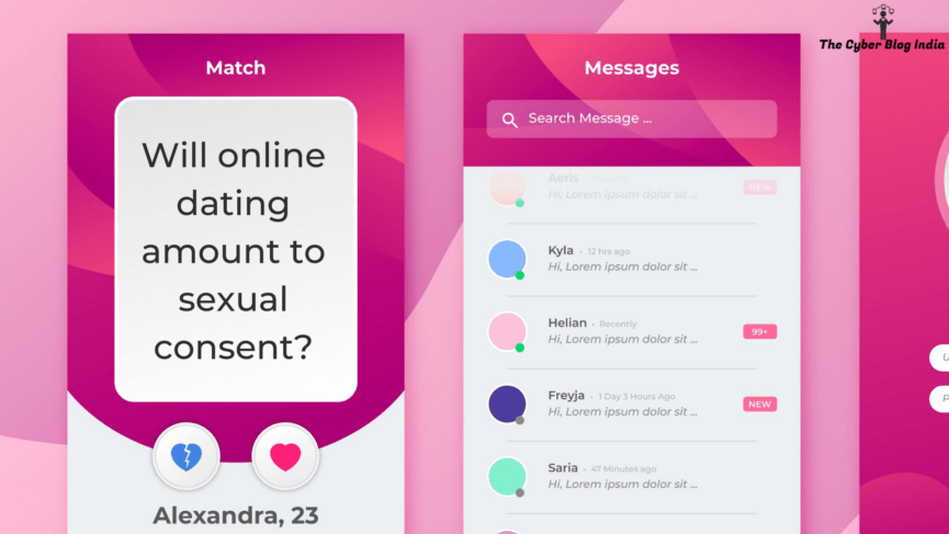 Will online dating amount to sexual consent