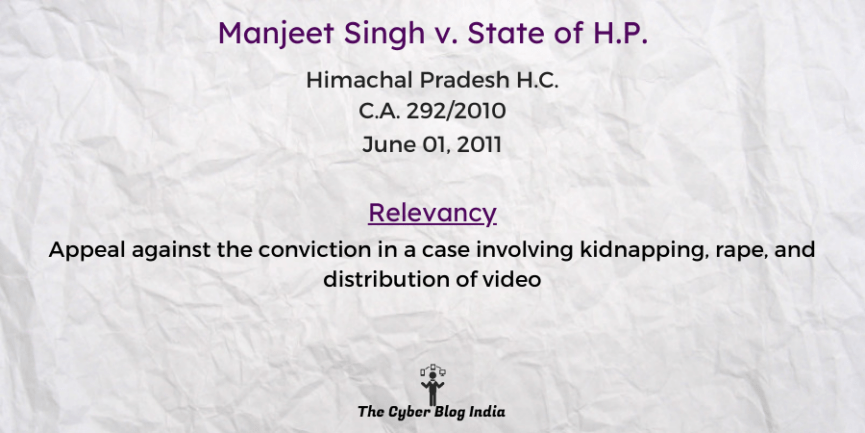 Manjeet Singh v. State of H.P.