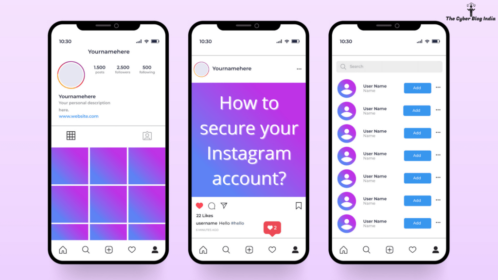 How to secure your Instagram account The Cyber Blog India