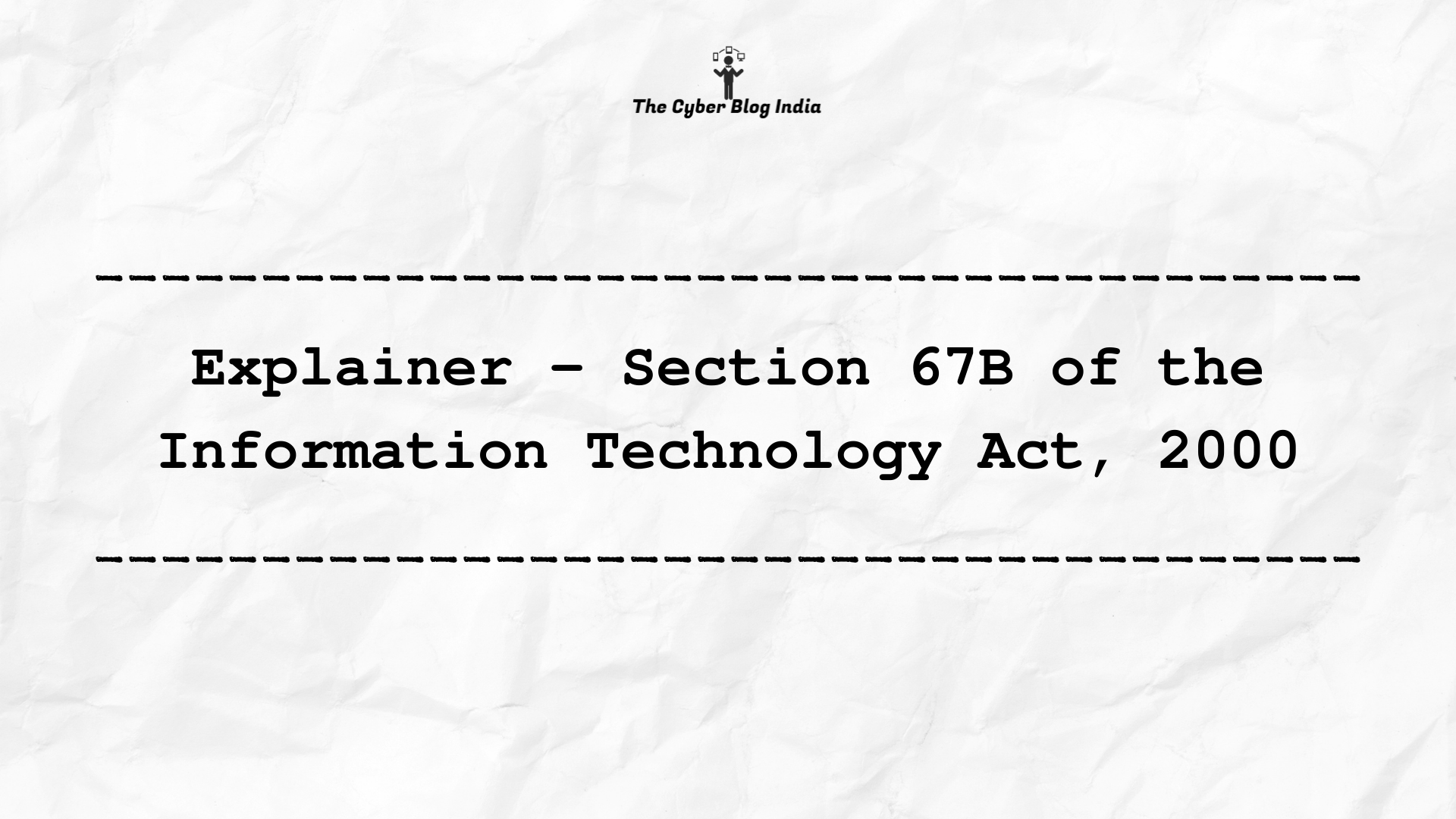 case study on section 67 of it act 2000